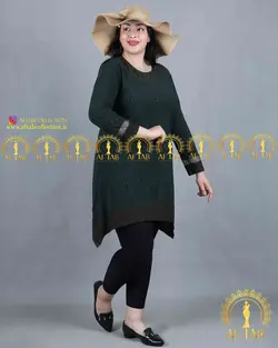 تونیک مجلسی پایین هشتی سایزبزرگ 3732