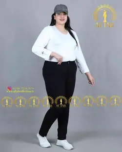 شلوار جین جذب اولد ناوی سایزبزرگ 3746