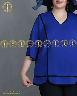 شومیز نوار مغزی سایزبزرگ 3801