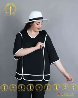 شومیز نوار مغزی سایزبزرگ 3801