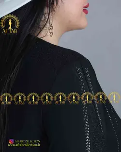 بلوز جلو نگین خرجکار لمه مجلسی سایز بزرگ3809