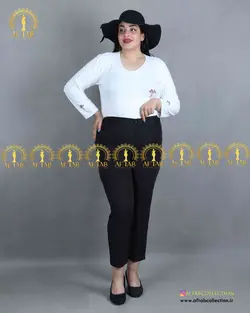 شلوار مازراتی راسته پشت کش سایز بزرگ3720