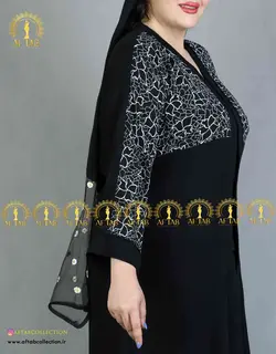 مانتو کریشه تینا سایز بزرگ 3844