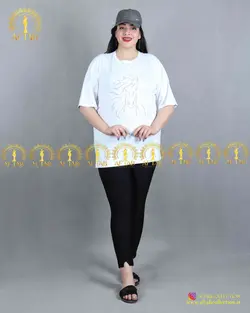 تیشرت نگین اسب سایز بزرگ3791