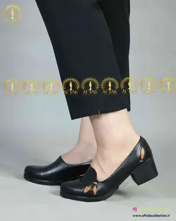 شلوار کرپ گاباردین قد 90 سایز بزرگ 3556