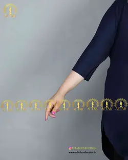 تونیک پایین هلال آبشاری سایز بزرگ3920