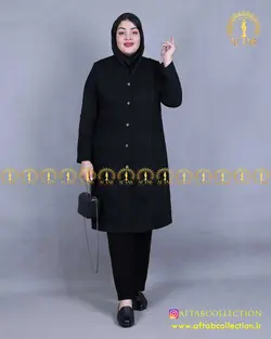 مانتو اداری هامر سایزبزرگ۳۹۶۱