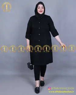 مانتو اداری هامر سایزبزرگ۳۹۶۱