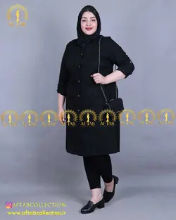 مانتو اداری هامر سایزبزرگ۳۹۶۱