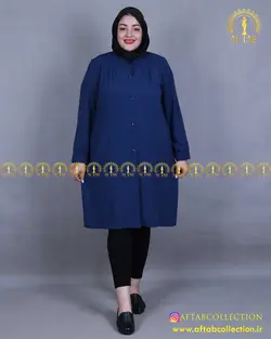 مانتو اسکودا چین دار اداری سایز بزرگ ۳۹۶۰