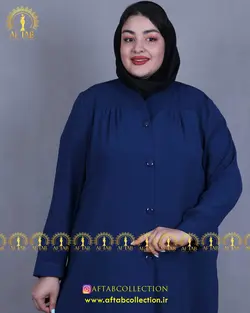 مانتو اسکودا چین دار اداری سایز بزرگ ۳۹۶۰