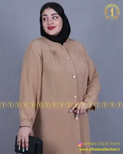 مانتو اسکودا چین دار اداری سایز بزرگ ۳۹۶۰