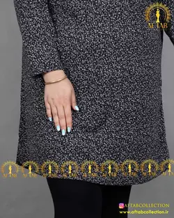 تونیک بلند راحتی سایز بزرگ 3992