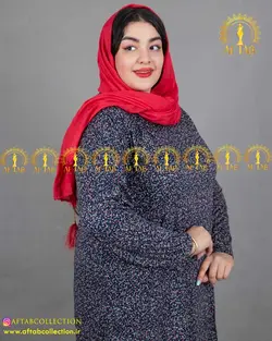 تونیک بلند راحتی سایز بزرگ 3992