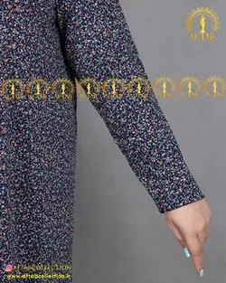 تونیک بلند راحتی سایز بزرگ 3992