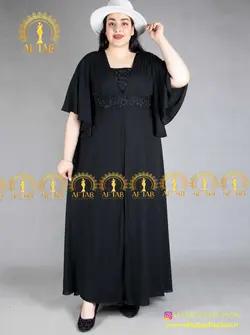 لباس مجلسی بلند سایز بزرگ 2952