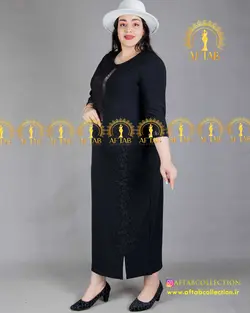 دامن ماکسی قد بلند 95 سایز بزرگ 4017