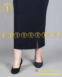 دامن ماکسی بلند قد 95 سایز بزرگ 4018