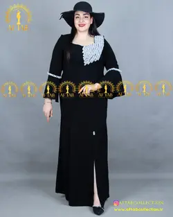 پیراهن مجلسی اشکی سایز بزرگ 4044