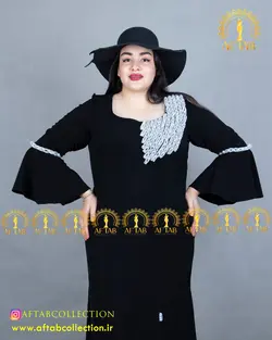 پیراهن مجلسی اشکی سایز بزرگ 4044