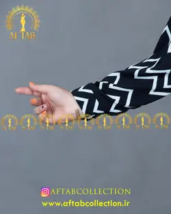 شومیز جلو دکمه طرحدار سایز بزرگ 4053