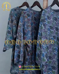 ست بلوز شلوار راحتی نانی سایزبزرگ4056