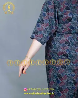 ست بلوز شلوار راحتی نانی سایزبزرگ4056