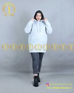 هودی کلاه دار سایزبزرگ 4177