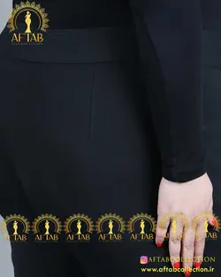 شلوار کرپ گاباردین دمپاگشاد سایزبزرگ4132