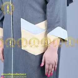 مانتو آستین هشتی تابستانه سایزبزرگ