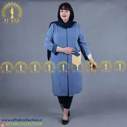 مانتو آستین هشتی تابستانه سایزبزرگ