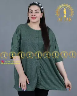 تونیک راحتی فول سایز ویسکوز سایز بزرگ