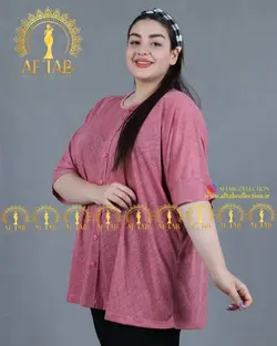 تونیک راحتی فول سایز ویسکوز سایز بزرگ