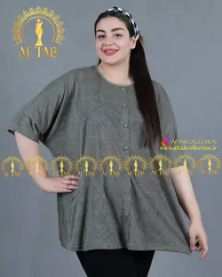 تونیک راحتی فول سایز ویسکوز سایز بزرگ