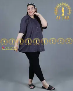 تونیک راحتی فول سایز ویسکوز سایز بزرگ