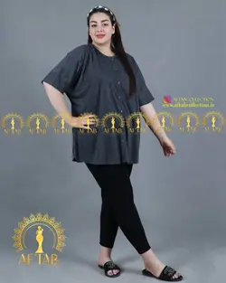 تونیک راحتی فول سایز ویسکوز سایز بزرگ