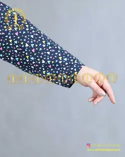 ست راحتی ترک طرحدار سایزبزرگ 4203