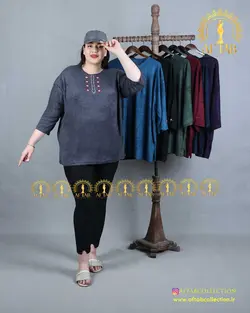 بلوز گلدوزی سنتی سایزبزرگ 4202