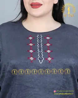 بلوز گلدوزی سنتی سایزبزرگ 4202