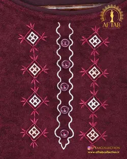 بلوز گلدوزی سنتی سایزبزرگ 4202