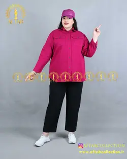 مانتو کتان کوتاه بهاره سایزبزرگ 4244