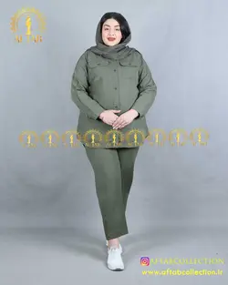 مانتو کتان کوتاه بهاره سایزبزرگ 4244