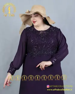 پیراهن بالاتنه گیپور سایزبزرگ 4298