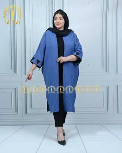 مانتو لنین شانتون مثلثی سایز بزرگ 4346