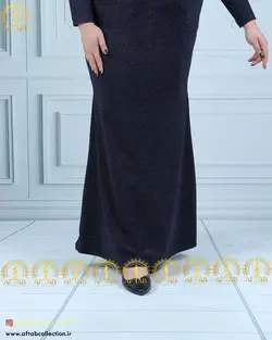 پیراهن مجلسی تمام لمه سایزبزرگ 4360