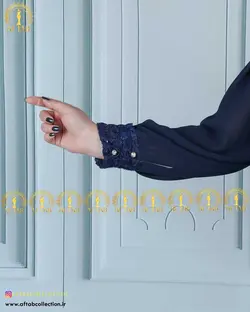 پیراهن مجلسی وسط گل سایزبزرگ 4359