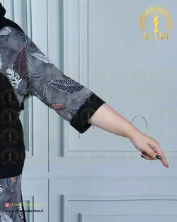 تونیک راحتی چپ و راستی سایزبزرگ 4435