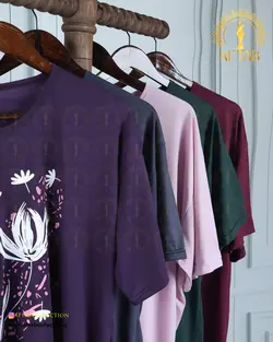 تیشرت راحتی لاله سایزبزرگ 4463