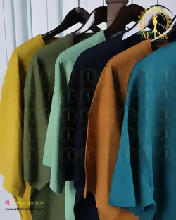 تیشرت گلدوزی پروانه سایزبزرگ 4468