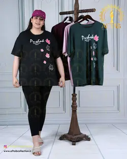 تیشرت برگ پاییزی سایزبزرگ 4467